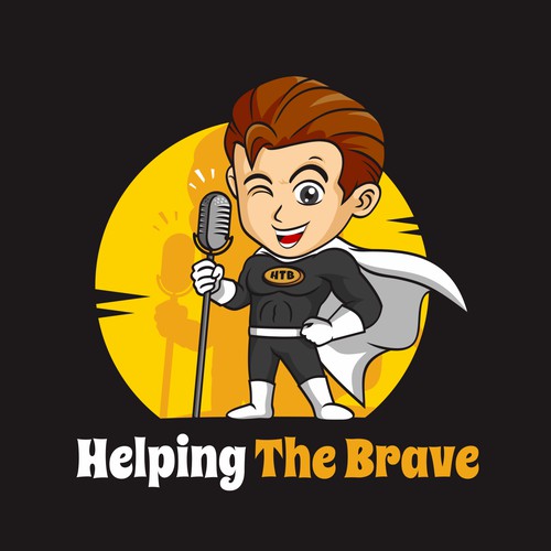 Logo for Helping The Brave