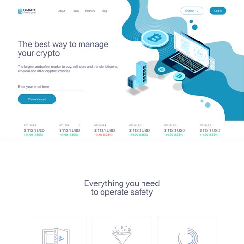 Landing page