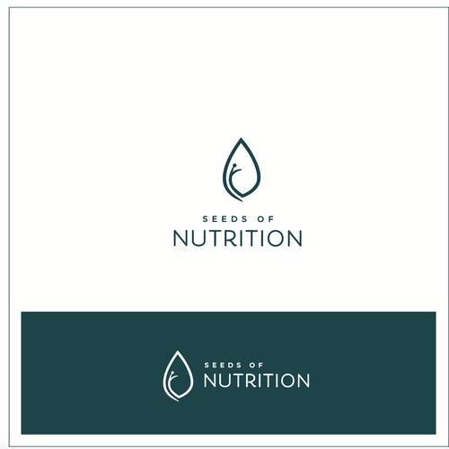 Logo for a Gut-Health Nutrition Coach