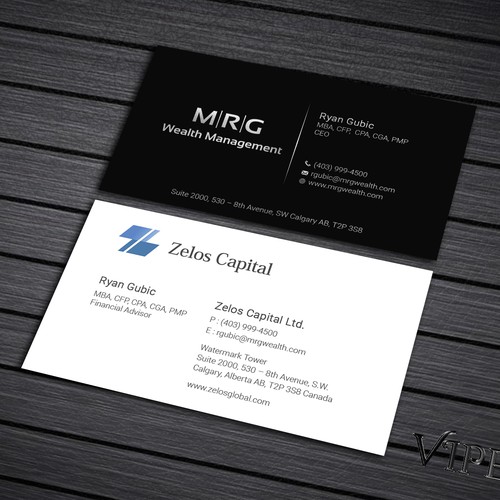 National Corporation Business Card Design