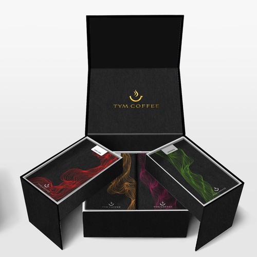 Premium coffee display box concept