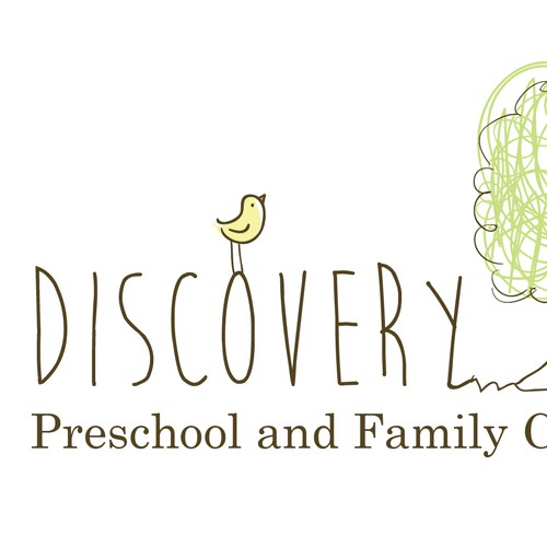 Create a modern and playful design for our Preschool and Family Center