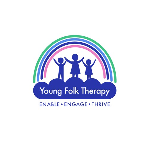 Logo for children's therapy business