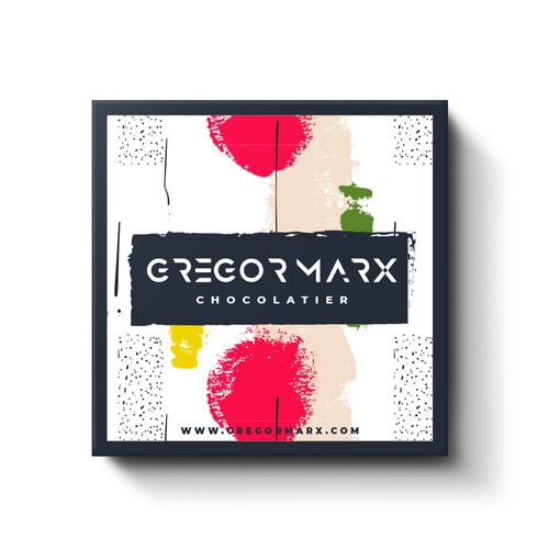 Chocolate box packaging design