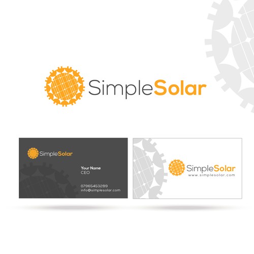 New logo and business card wanted for Simple Solar