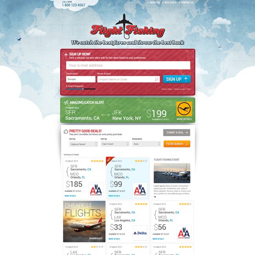 Flight Fishing Flight Alerts Travel Site