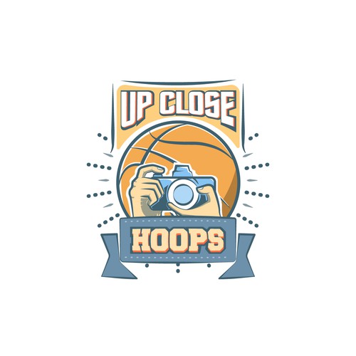 Courtside Basketball Photography Blog needs a classy eye catching logo