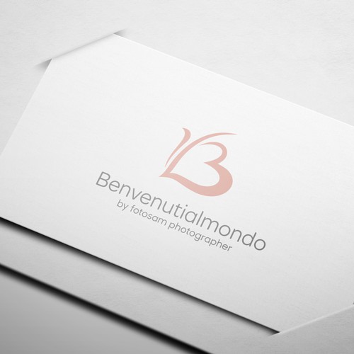 fashion logo for photography site for newborns
