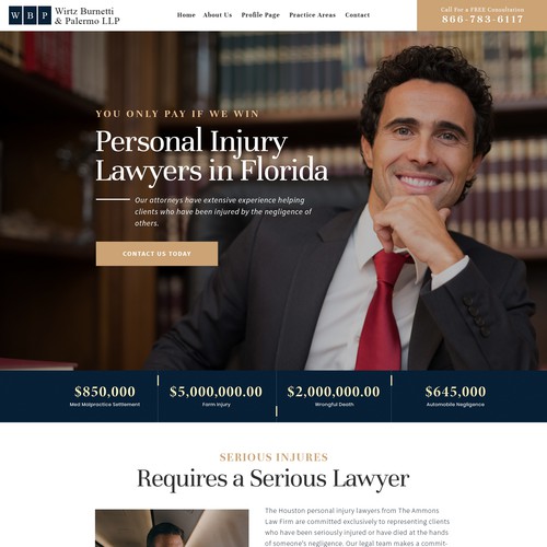 Web Design for Law Firm