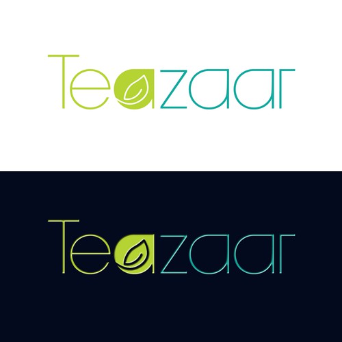 Logo design for an online tea store