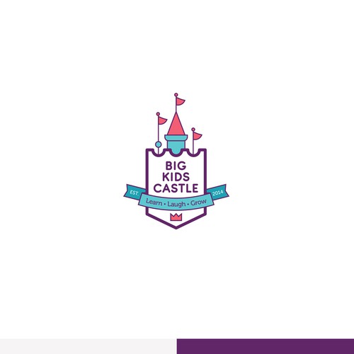 Logo concept for kids care centre