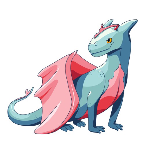 Cute Dragon illustration