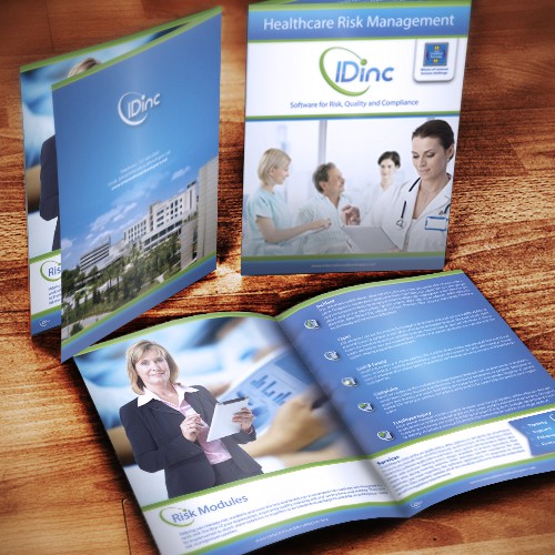 Create a brochure for IDinc (International Developers Inc.)