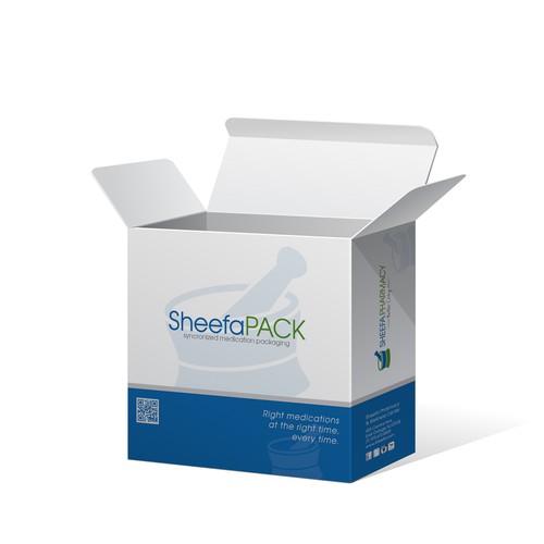 Product box for Sheefa Pharmacy
