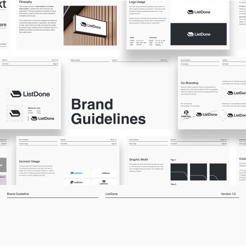 ListDone - Brand guideline