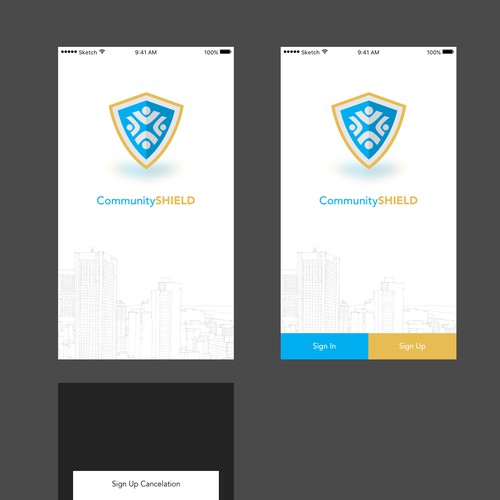 CommunityShield - App Design Ideas