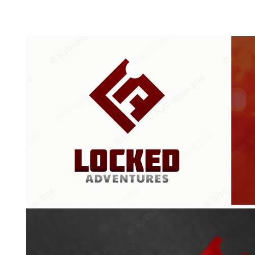 logo for an escape room