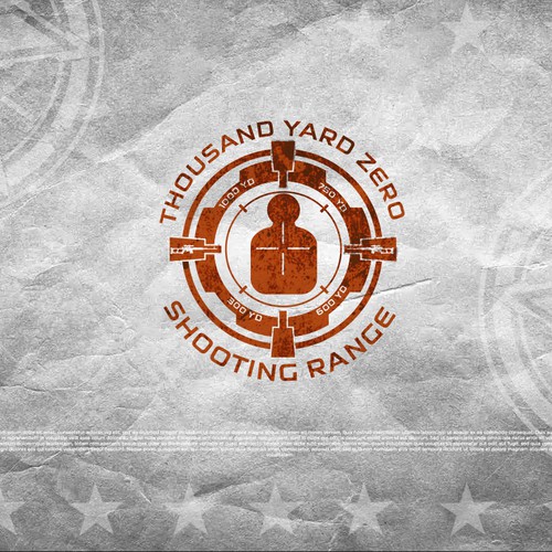 Logo concept for a shooting range 