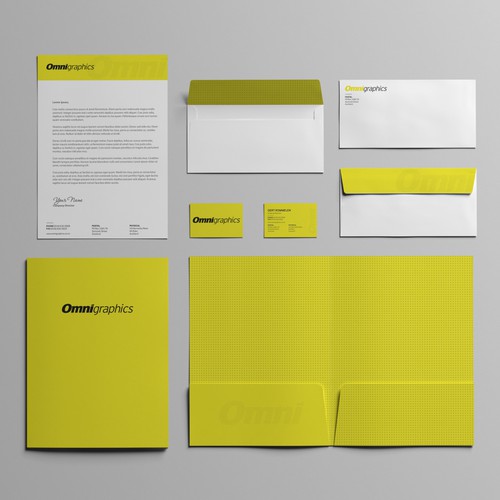 Stationery Set for Digital Print Company