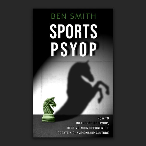 Book cover for a how-to for athletes