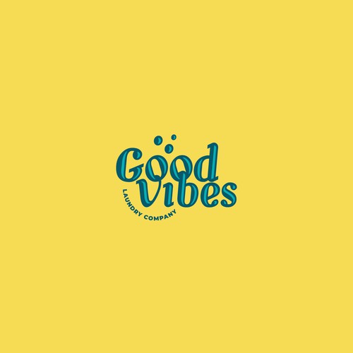 Typography design for Good Vibes