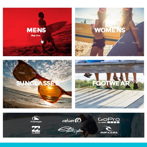 Surf Shop Landing Page