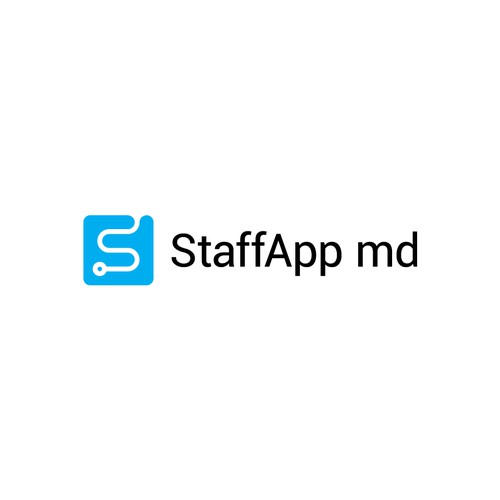 Minimal logo for StaffApp md