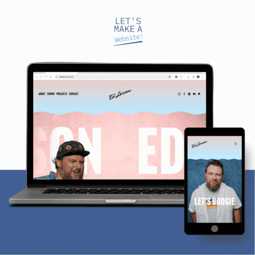 Podcaster & Standup Comic Website