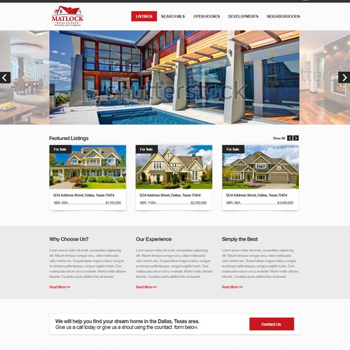 Real Estate Company Website