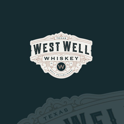 whiskey logo design
