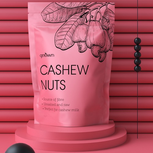 Cashew nuts packaging