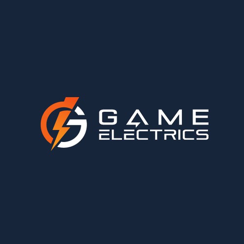 Simple yet strong logo for a commercial electrical company