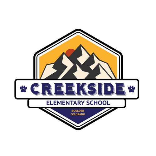 Creekside Elementary School Logo