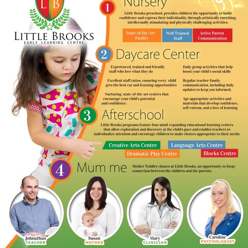 Preschool and Daycare center Flyer