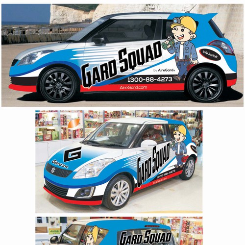 Gard Squad car Wrap