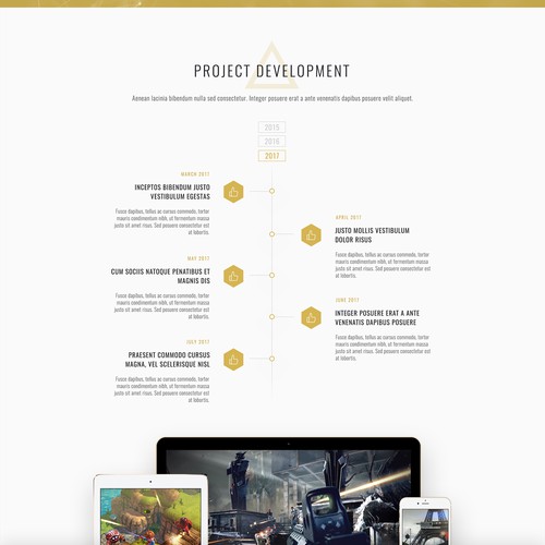 Triforce Landing Page