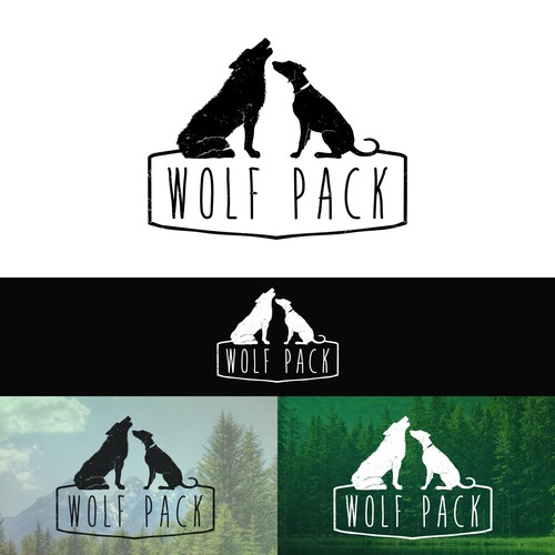 Create a logo for Wolf Pack