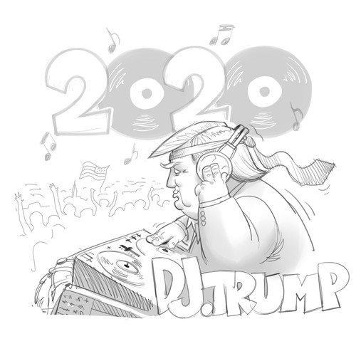 DJ Trump t-shirt