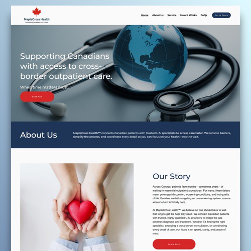 New Website for MapleCross Health