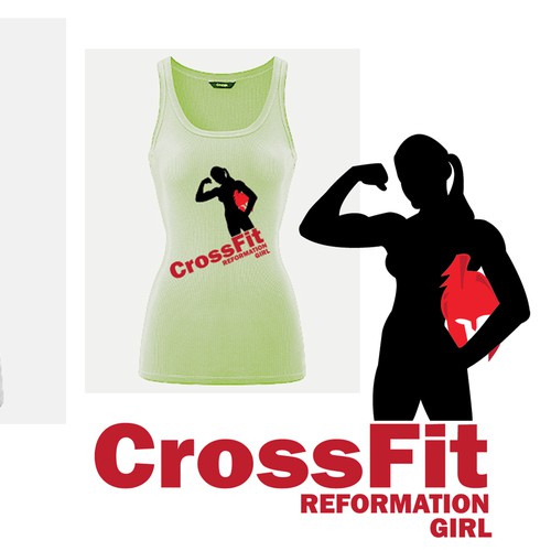 Crossfit tank top design 