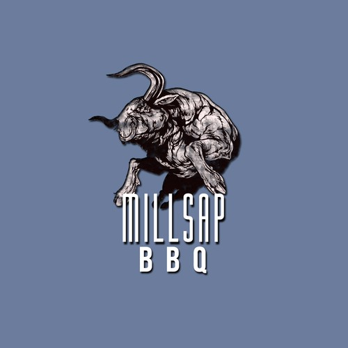MILLSAP BBQ logo