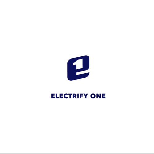 Design a modern logo for an electronics company