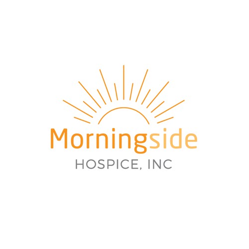 Logo for a hospice care company