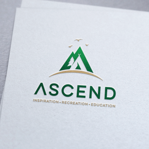 Logo and Jimdo Website for Ascend Camp & Retreat Center