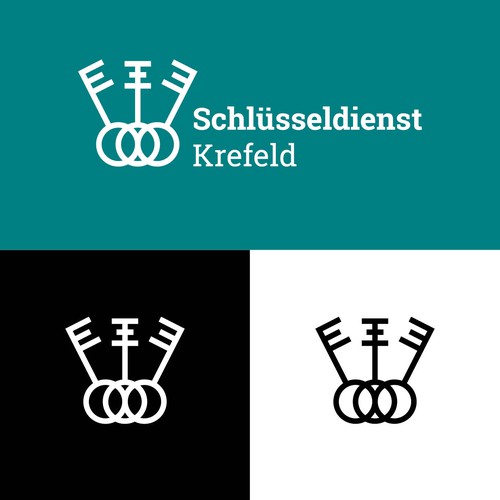SchlüsseldienstKrefeld-Logoentwurf