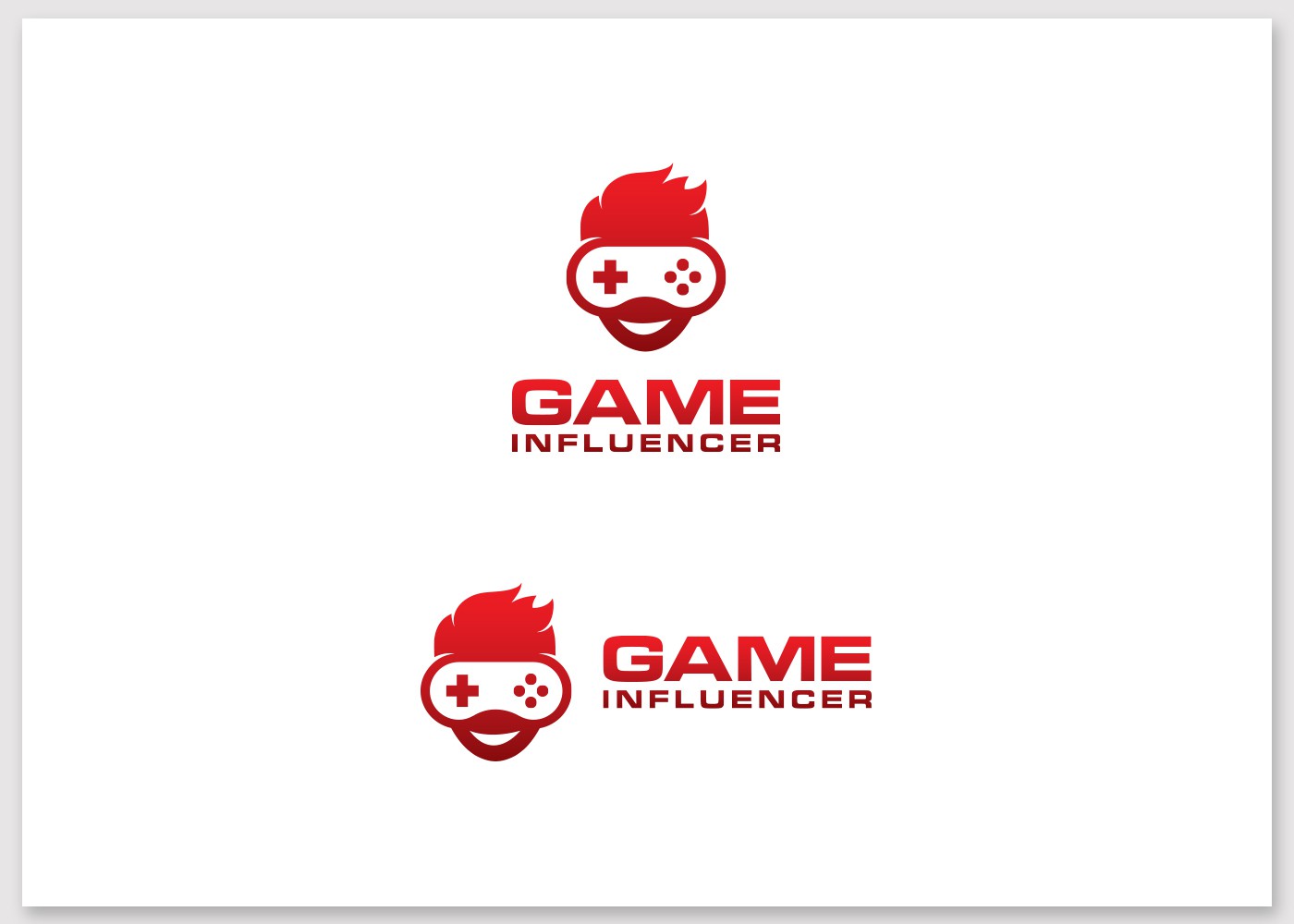 创建GameInfluencer.com的标志,市场地方游戏开发商满足他们的影响力