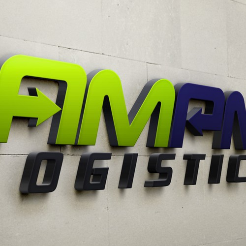 Logistics logo concept