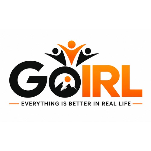 GO IRL - Community & Adventure Logo Design
