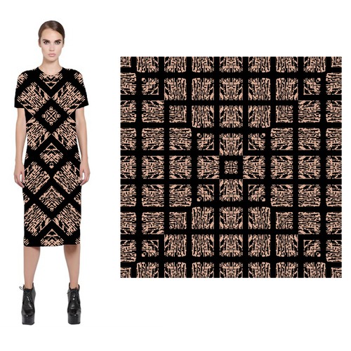 pattern/print design for dress