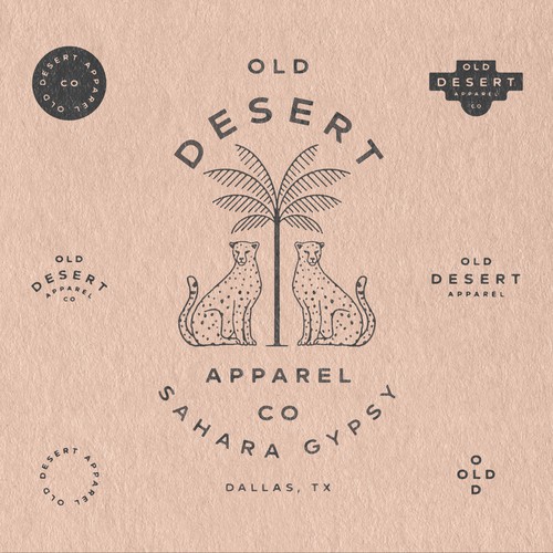 Old Desert Apparel Co. Branding
